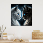 Poster Conversation Face à face (Cuisine)