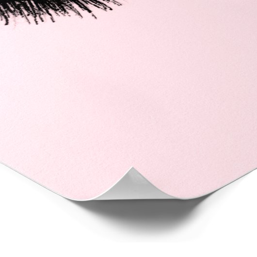 Poster Conversation Lash - Ces Lashes Tho' (Coin)