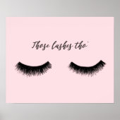 Poster Conversation Lash - Ces Lashes Tho' (Devant)