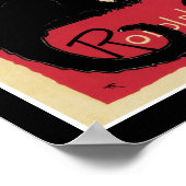 Poster Conversation Noir (Coin)