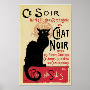 Poster Conversation Noir