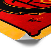 Poster CONVERSATION NOIR (chat noir) ~ (Coin)