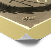 Poster Conversation Noir Steinlen Belle Epoque Vintage Se (Coin)