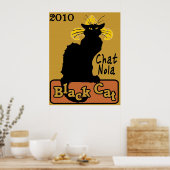 Poster Conversation Nola, Chat noir, 2010 (Cuisine)