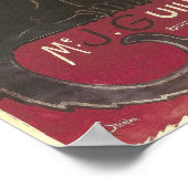 Poster Conversation vintage Noir, Vente Hôtel Drouot Stei (Coin)