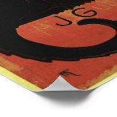 Poster Conversation vintage Noir, Vente Hôtel Drouot Stei (Coin)