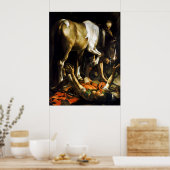 Poster Conversion du Caravaggio sur le chemin de Damas (Cuisine)