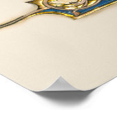 Poster Conversion du manuscrit médiéval saint Paul (Coin)