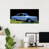 POSTER convertible 1971 Mo 280SE 3,5 (Bureau à domicile)