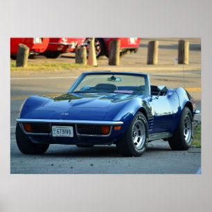Poster Convertible de C3 Corvette