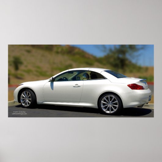 POSTER CONVERTIBLE G37 (Devant)
