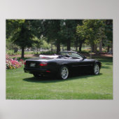 Poster Convertible Jaguar XK8 (Devant)