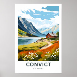 Poster Conviction California Travel Print