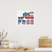 Poster Convoi pour la liberté du peuple (Cuisine)