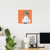 Poster Cook with a Pearl Earring (Bureau à domicile)
