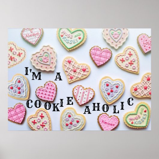 POSTER COOKIE-AHOLIQUE (Devant)