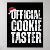 Poster Cookie And Cookie Taster, Christmas Couples  (Devant)