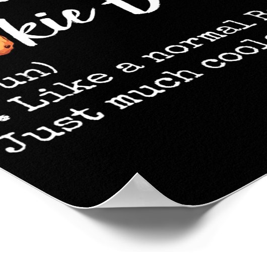 Poster Cookie Baker Definition Funny Christmas Baking  (Coin)