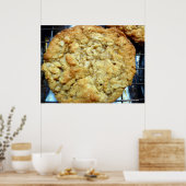 Poster cookie de farine d'avoine (Cuisine)