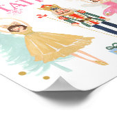 Poster Cookie Frosting Station Nutcracker Ballerina Girl (Coin)