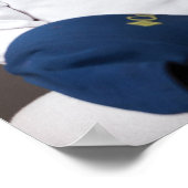 Poster Cookie Monster 1er anniversaire Bienvenue (Coin)