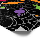 Poster Cookie Monster et Elmo - Tricoter ou traiter (Coin)