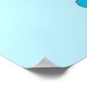 Poster Cookie Monster Heart Balloon (Coin)