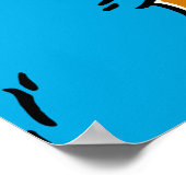 Poster Cookie Monster mangeant tous les cookies (Coin)