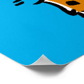 Poster Cookie Monster mangeant tous les cookies (Coin)