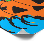 Poster Cookie Monster - Tricoter Ou Traiter (Coin)