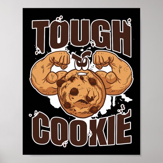 Poster Cookie robuste Bodybuilding Alimentation Lover Mus (Devant)