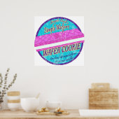 Poster Cookie simple en osier (Cuisine)