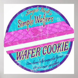 Poster Cookie simple en osier