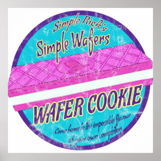 Poster Cookie simple en osier