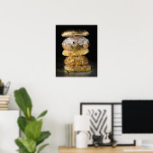 Poster Cookies dans une pile (Bureau à domicile)