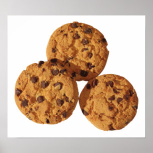 Poster Cookies de chips au chocolat