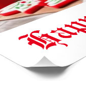 Poster Cookies de Noël (Coin)