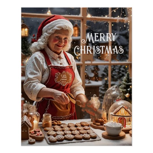 Poster Cookies de Noël (Devant)