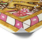 Poster Cookies de Noël Art Imprimer l'affiche (Coin)