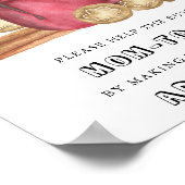 Poster Cookies et cacao - Aidez les Maman-to-be occupées (Coin)