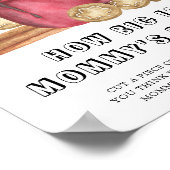 Poster COOKIES ET CACAO Quelle taille est le jeu du ventr (Coin)