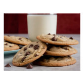 Poster Cookies et lait (Devant)