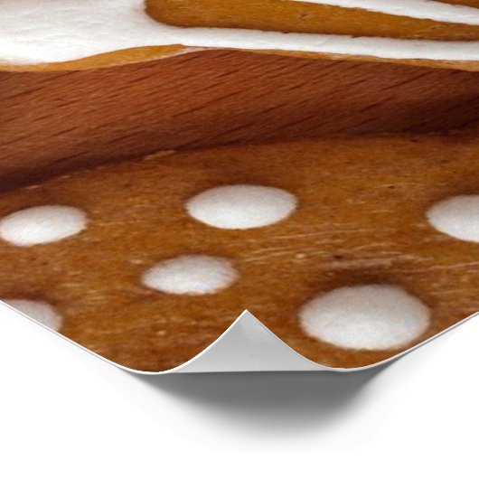 Poster Cookies Ginger de Noël (Coin)