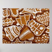 Poster Cookies Ginger de Noël (Devant)