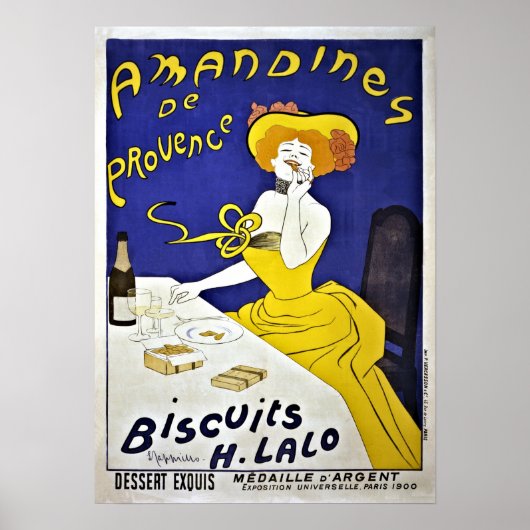 Poster cookies vintage Leonetto Cappiello (Devant)