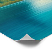 Poster Cook's Bay, Moorea, Polynésie française Aquarelle (Coin)