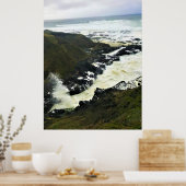 Poster Cook's Chasm, Cape Perpetua, Côte de l'Oregon (Cuisine)
