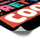 Poster Cool 100 Jours D'École 100E Jour Étudiants Garçons (Coin)