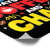 Poster Cool 67 Days Of Coffee Teacher Retro Vibes School (Coin)