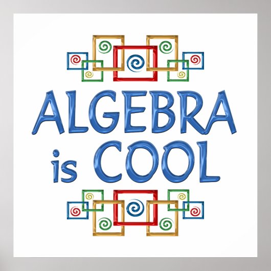Poster Cool Algebra (Devant)